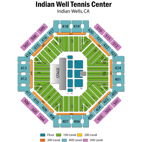 indian wells tennis garden seating