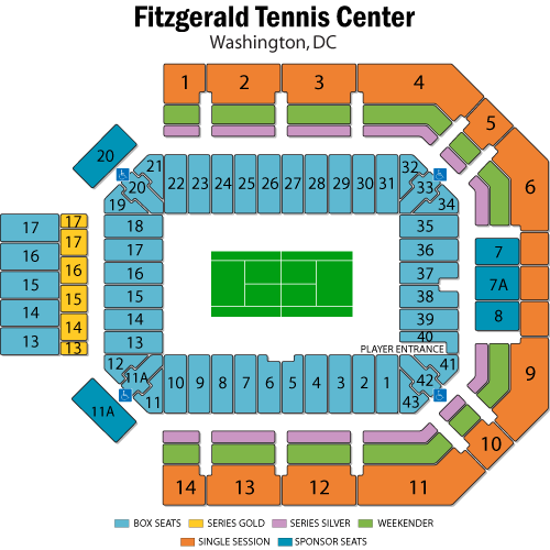 fitzgerald tennis center legg mason seating