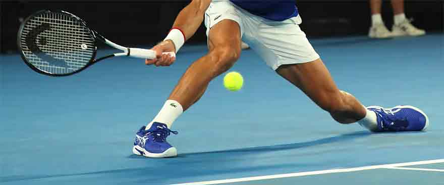 stable shoes sliding on hard court